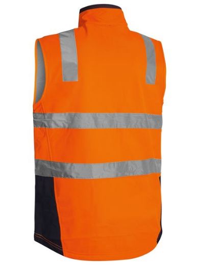 Picture of Bisley Taped Hi Vis Soft Shell Vest
